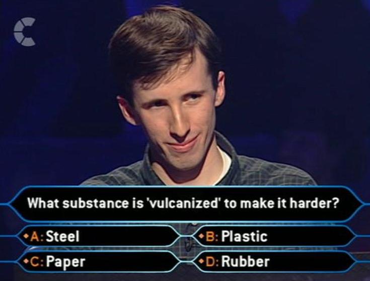 A contestant answers a question