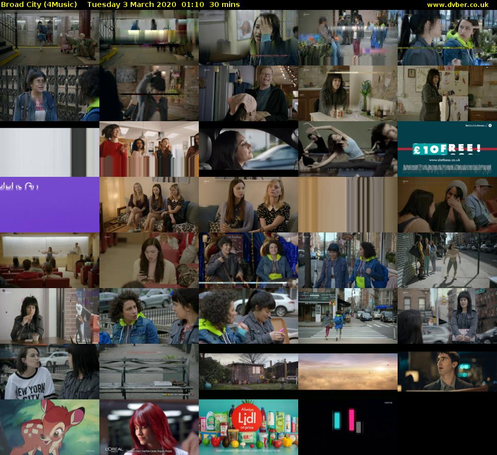 Broad City (4Music) Tuesday 3 March 2020 01:10 - 01:40