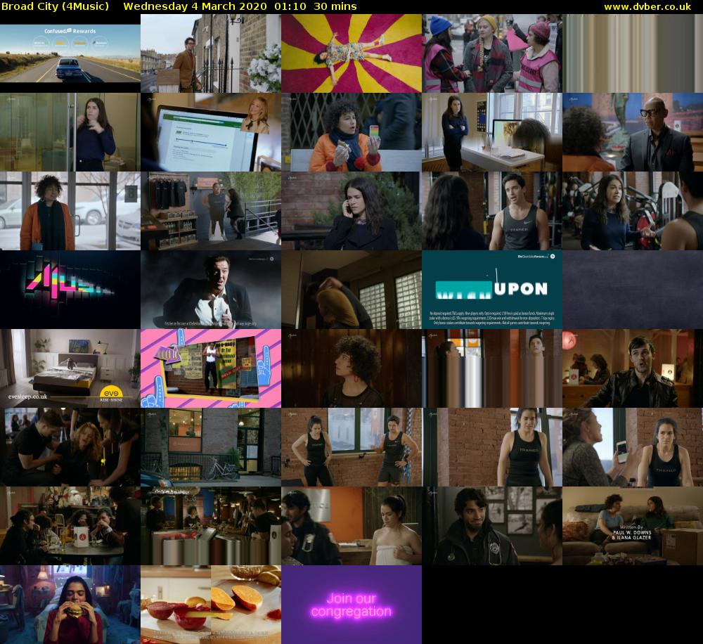 Broad City (4Music) Wednesday 4 March 2020 01:10 - 01:40