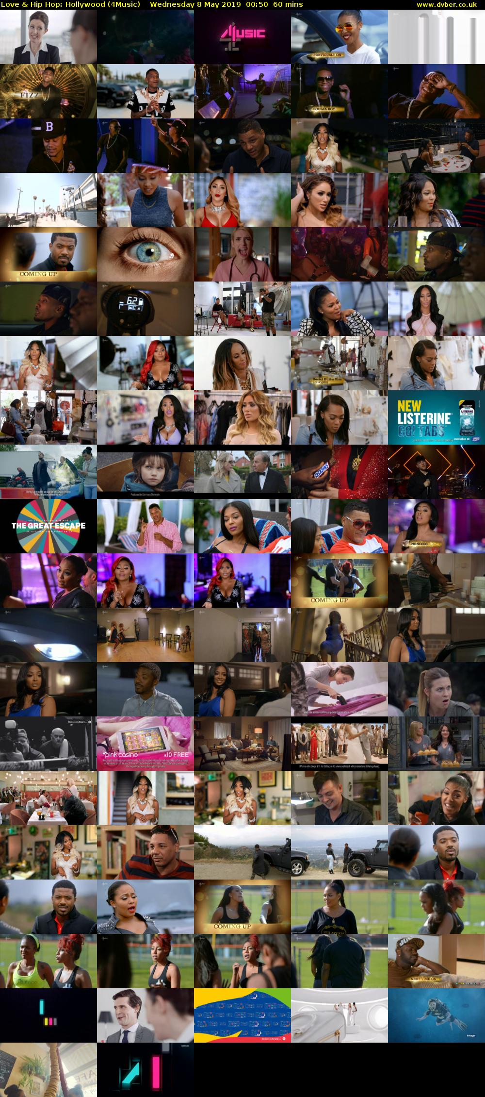 Love & Hip Hop: Hollywood (4Music) Wednesday 8 May 2019 00:50 - 01:50