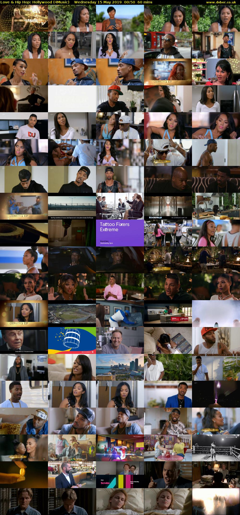 Love & Hip Hop: Hollywood (4Music) Wednesday 15 May 2019 00:50 - 01:50