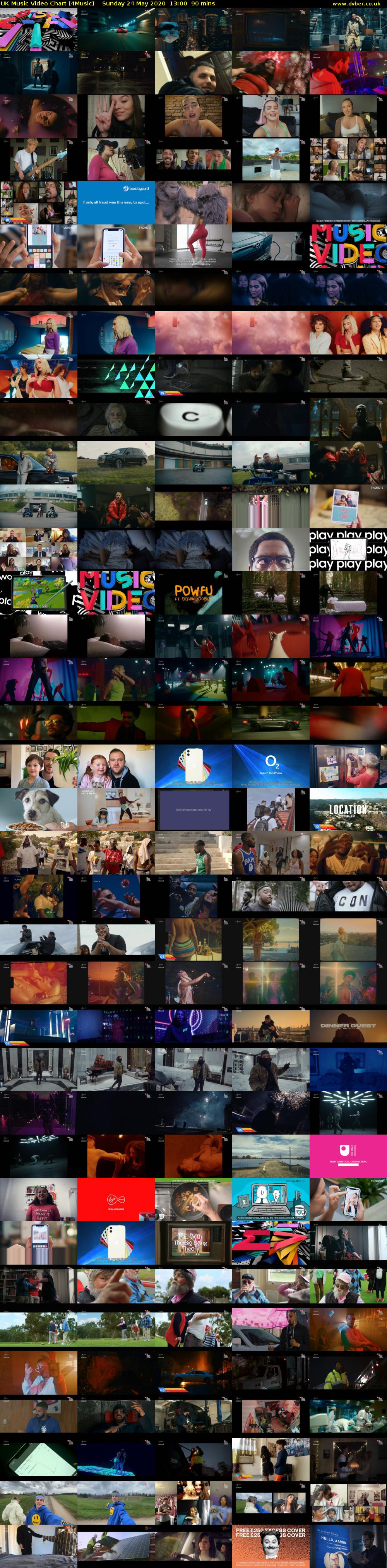 uk music video chart 4music 2020 05 24 1300 uk music video chart 4music