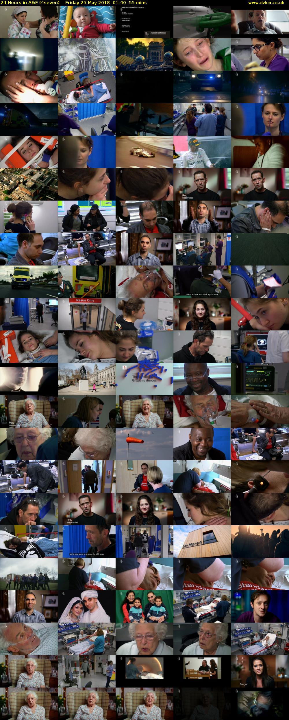 24 Hours in A&E (4seven) Friday 25 May 2018 01:40 - 02:35