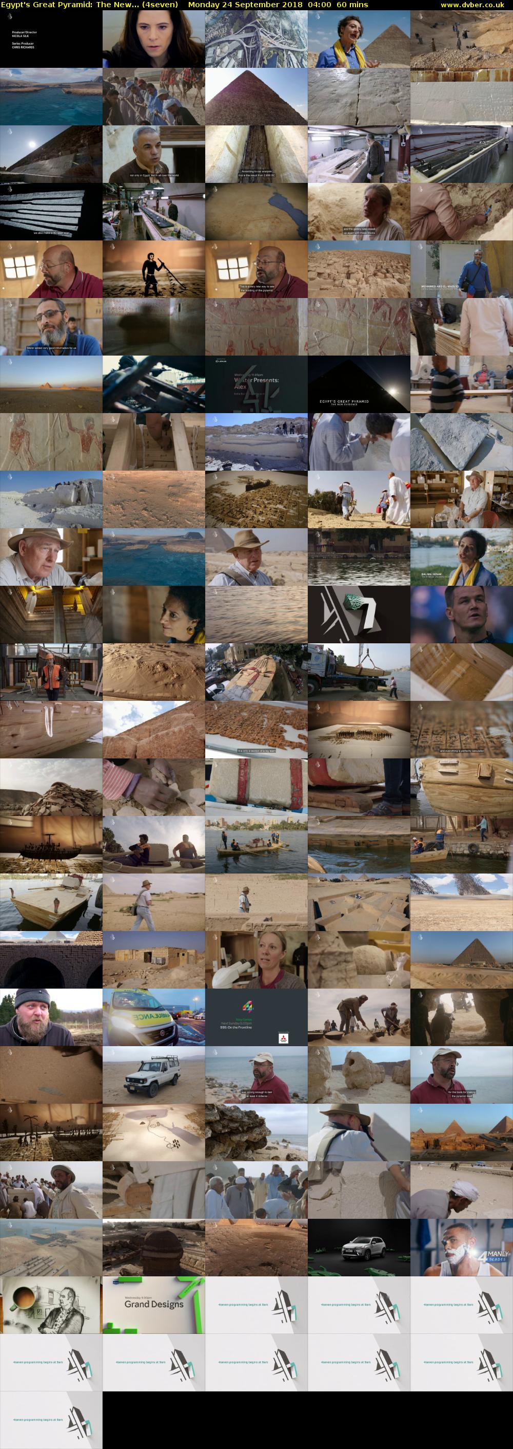 Egypt's Great Pyramid: The New... (4seven) Monday 24 September 2018 04:00 - 05:00