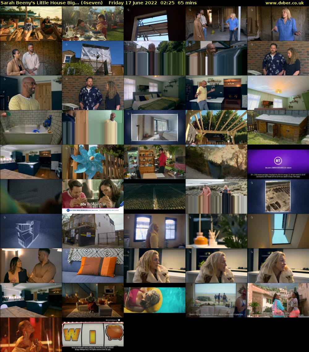 Sarah Beeny's Little House Big... (4seven) Friday 17 June 2022 02:25 - 03:30