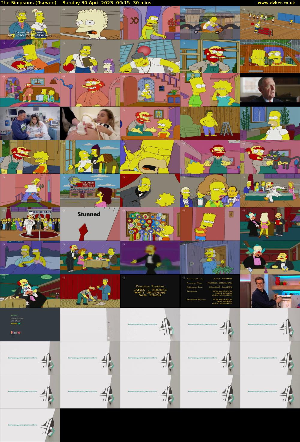 The Simpsons (4seven) Sunday 30 April 2023 04:15 - 04:45