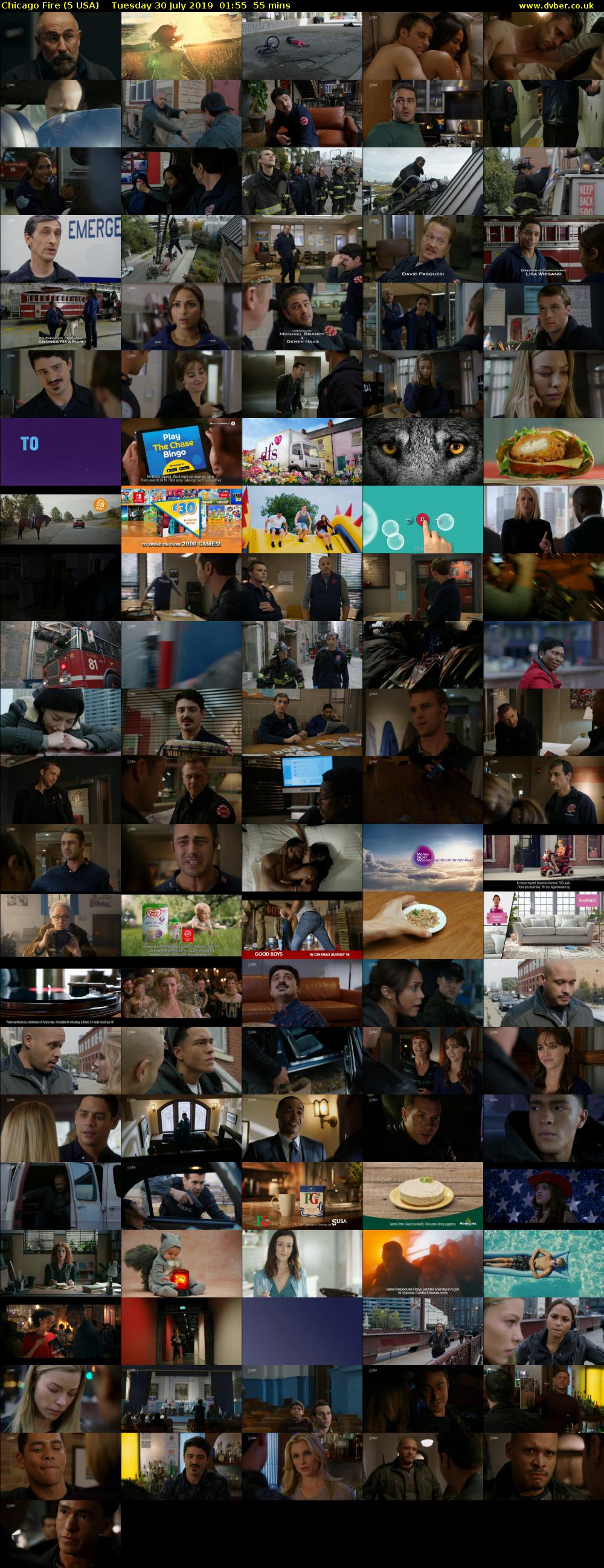 Chicago Fire (5 USA) Tuesday 30 July 2019 01:55 - 02:50