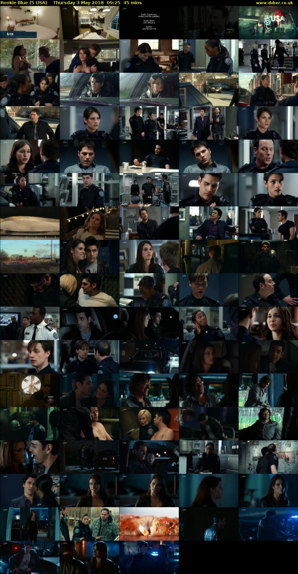 Rookie Blue (5 USA) Thursday 3 May 2018 09:25 - 10:10