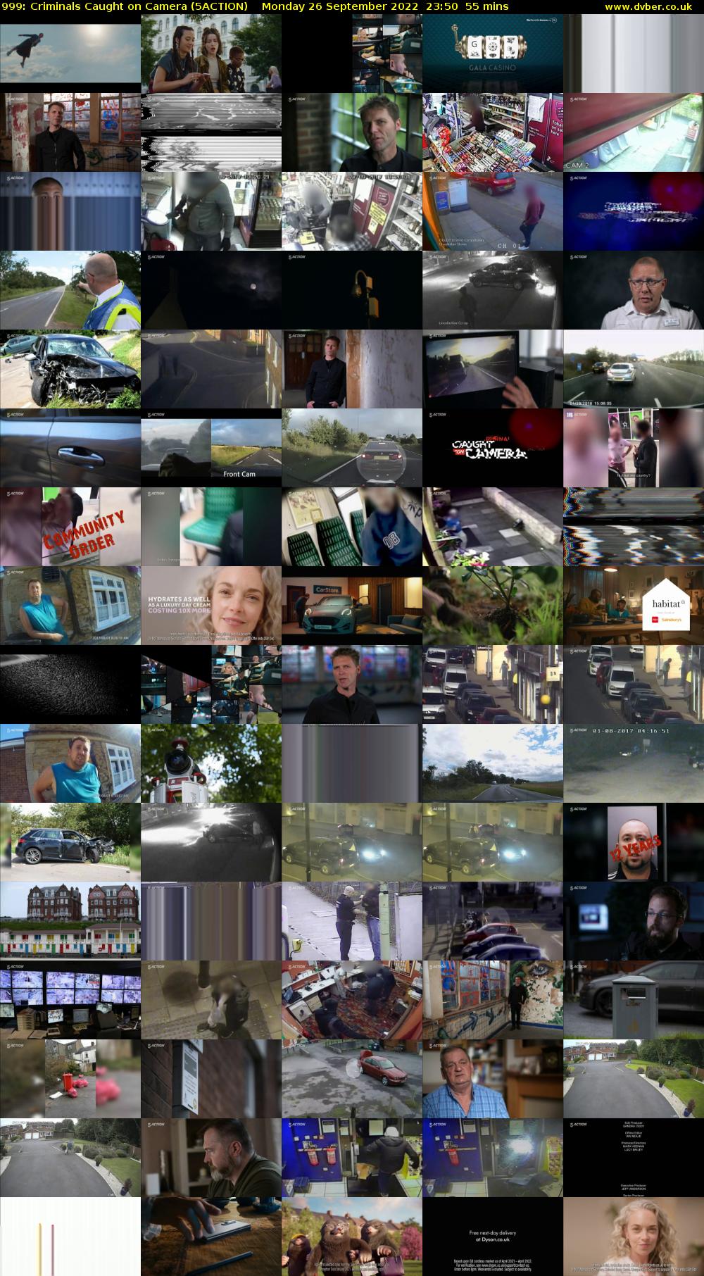 999: Criminals Caught on Camera (5ACTION) Monday 10 January 2021 23:50 - 00:45