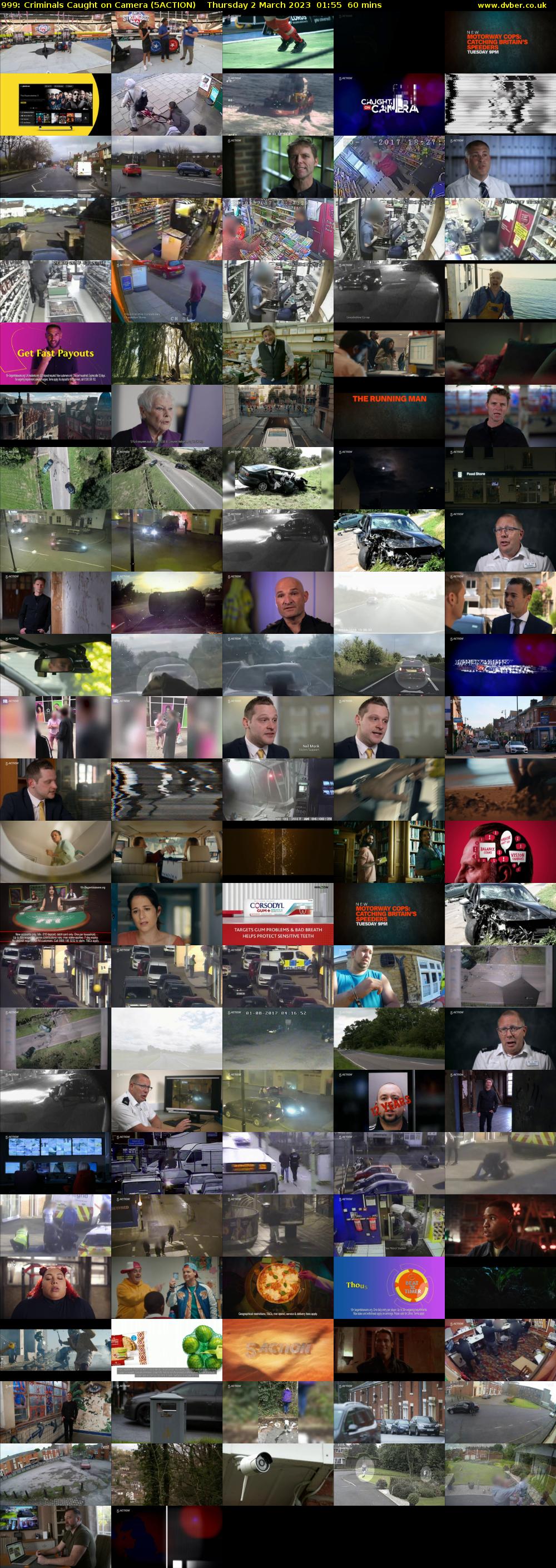 999: Criminals Caught on Camera (5ACTION) Thursday 2 March 2023 01:55 - 02:55