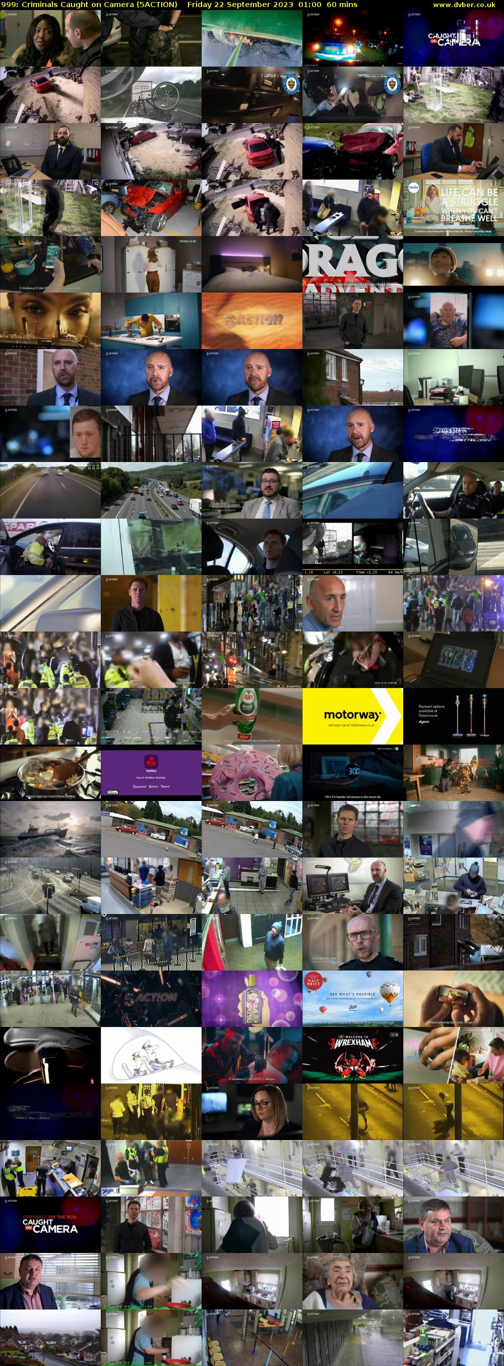 999: Criminals Caught on Camera (5ACTION) Friday 22 September 2023 01:00 - 02:00