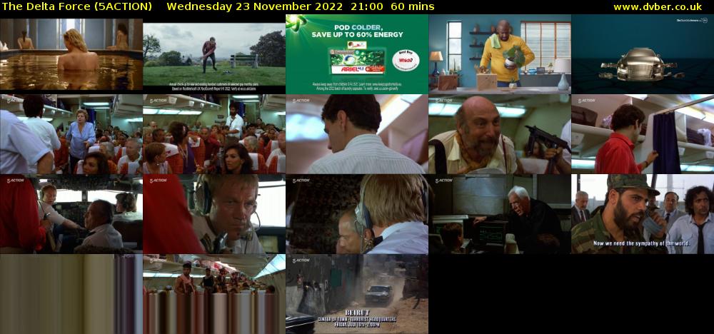 The Delta Force (5ACTION) Wednesday 23 November 2022 21:00 - 22:00
