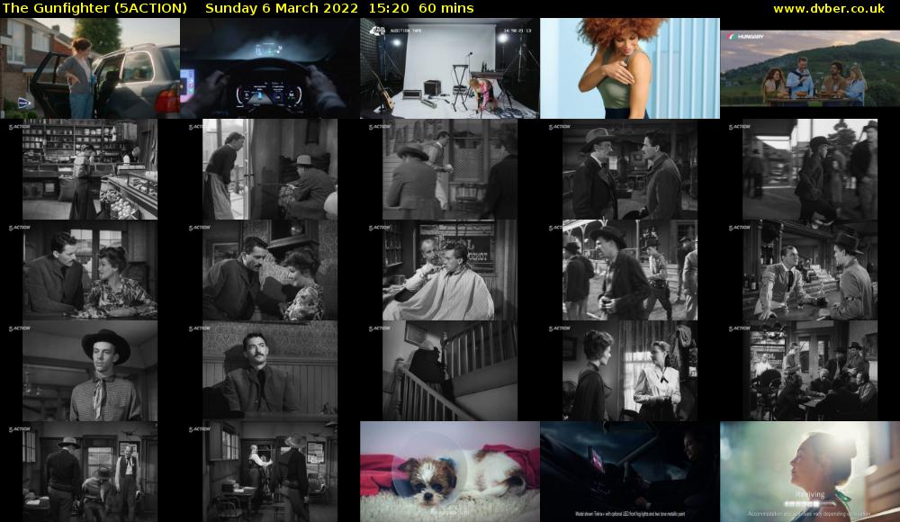 The Gunfighter (5ACTION) Sunday 6 March 2022 15:20 - 16:20