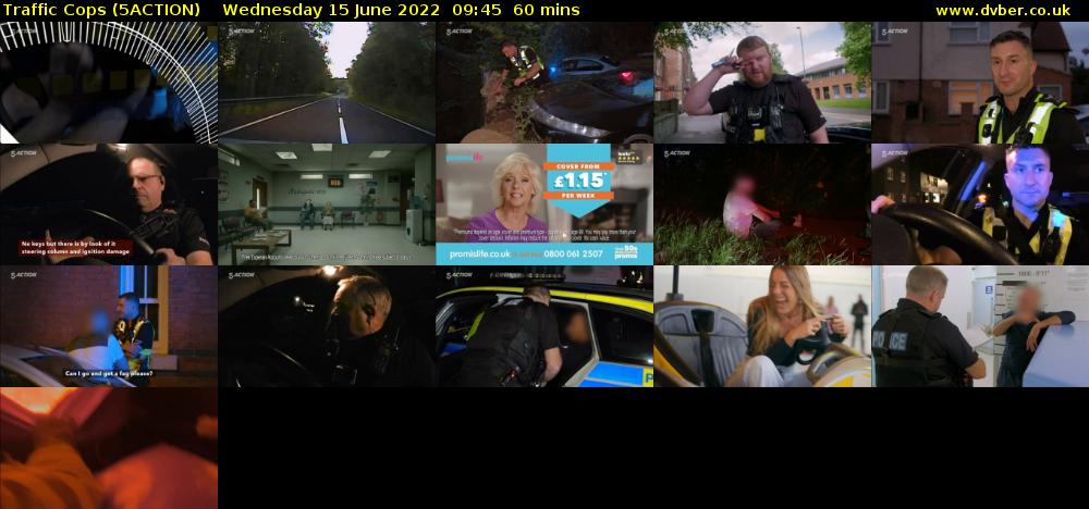 Traffic Cops (5ACTION) Wednesday 15 June 2022 09:45 - 10:45
