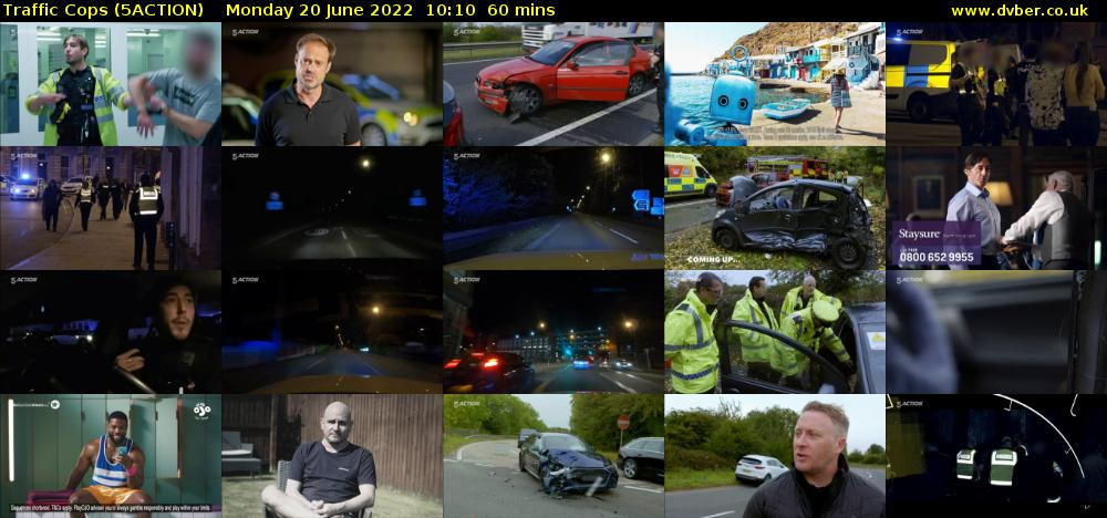 Traffic Cops (5ACTION) Monday 20 June 2022 10:10 - 11:10
