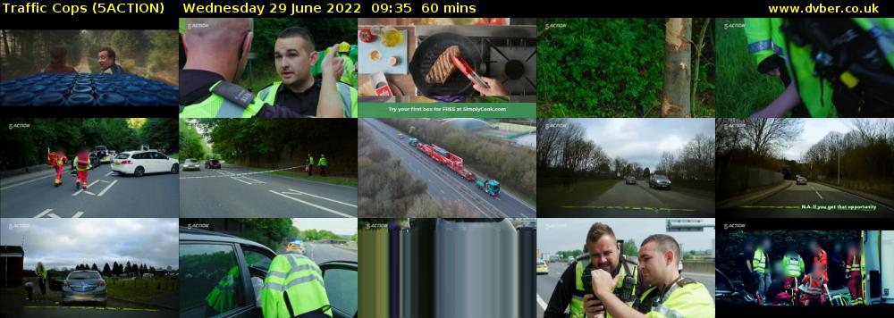 Traffic Cops (5ACTION) Wednesday 29 June 2022 09:35 - 10:35
