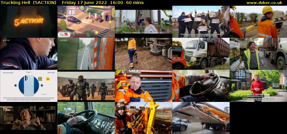 Trucking Hell  (5ACTION) Friday 17 June 2022 16:00 - 17:00
