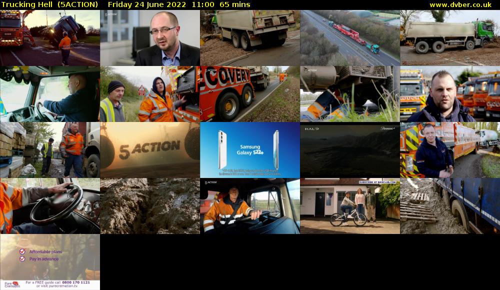 Trucking Hell  (5ACTION) Friday 24 June 2022 11:00 - 12:05