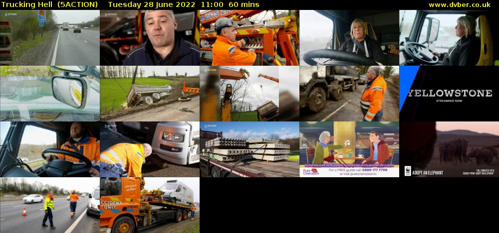 Trucking Hell  (5ACTION) Tuesday 28 June 2022 11:00 - 12:00