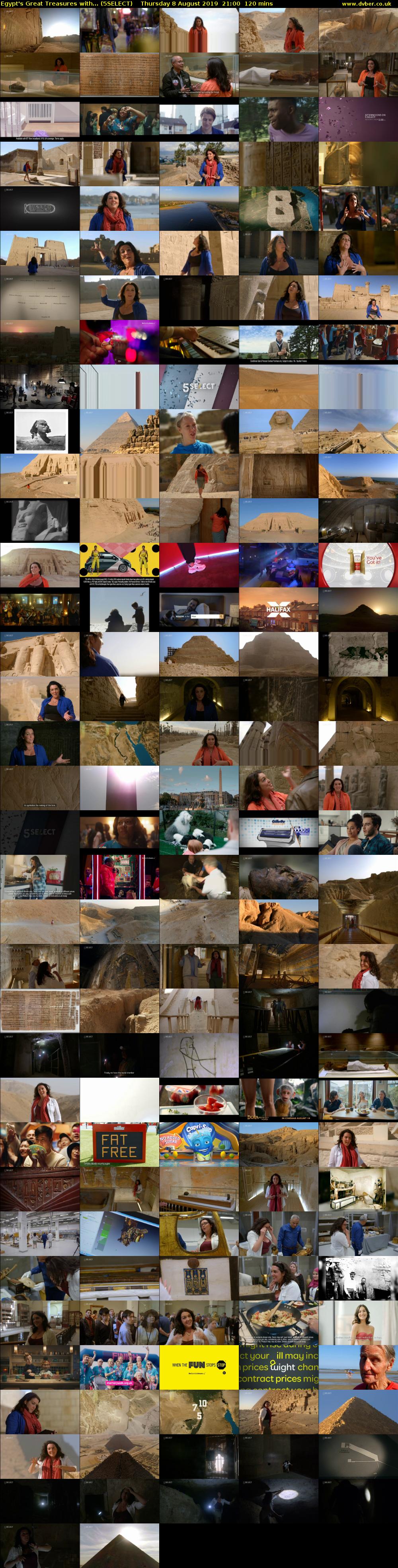 Egypt's Great Treasures with... (5SELECT) Thursday 8 August 2019 21:00 - 23:00