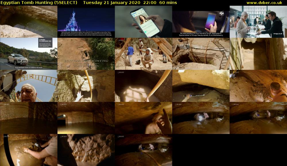 Egyptian Tomb Hunting (5SELECT) Tuesday 21 January 2020 22:00 - 23:00