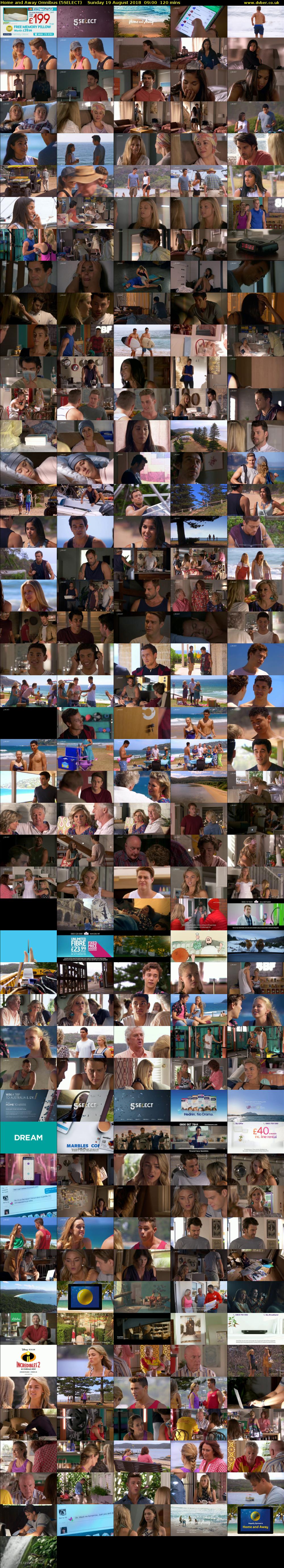 Home and Away Omnibus (5SELECT) Sunday 19 August 2018 09:00 - 11:00