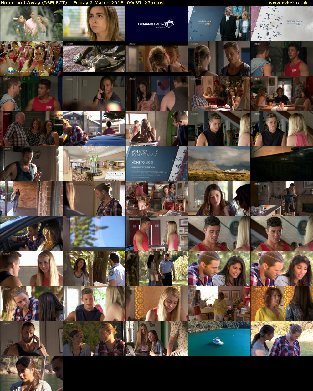 Home and Away (5SELECT) Friday 2 March 2018 09:35 - 10:00