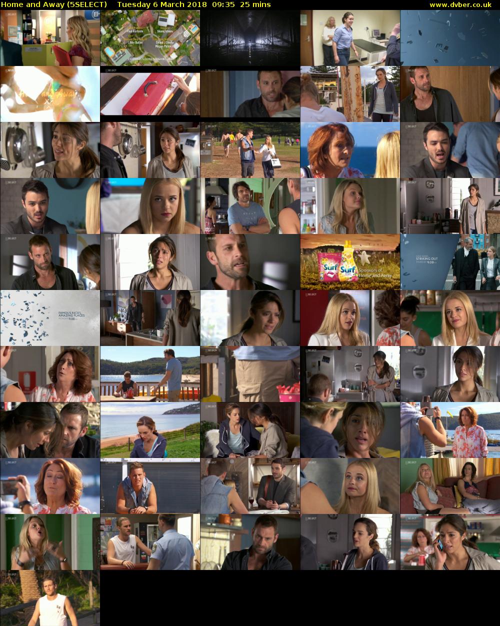 Home and Away (5SELECT) Tuesday 6 March 2018 09:35 - 10:00
