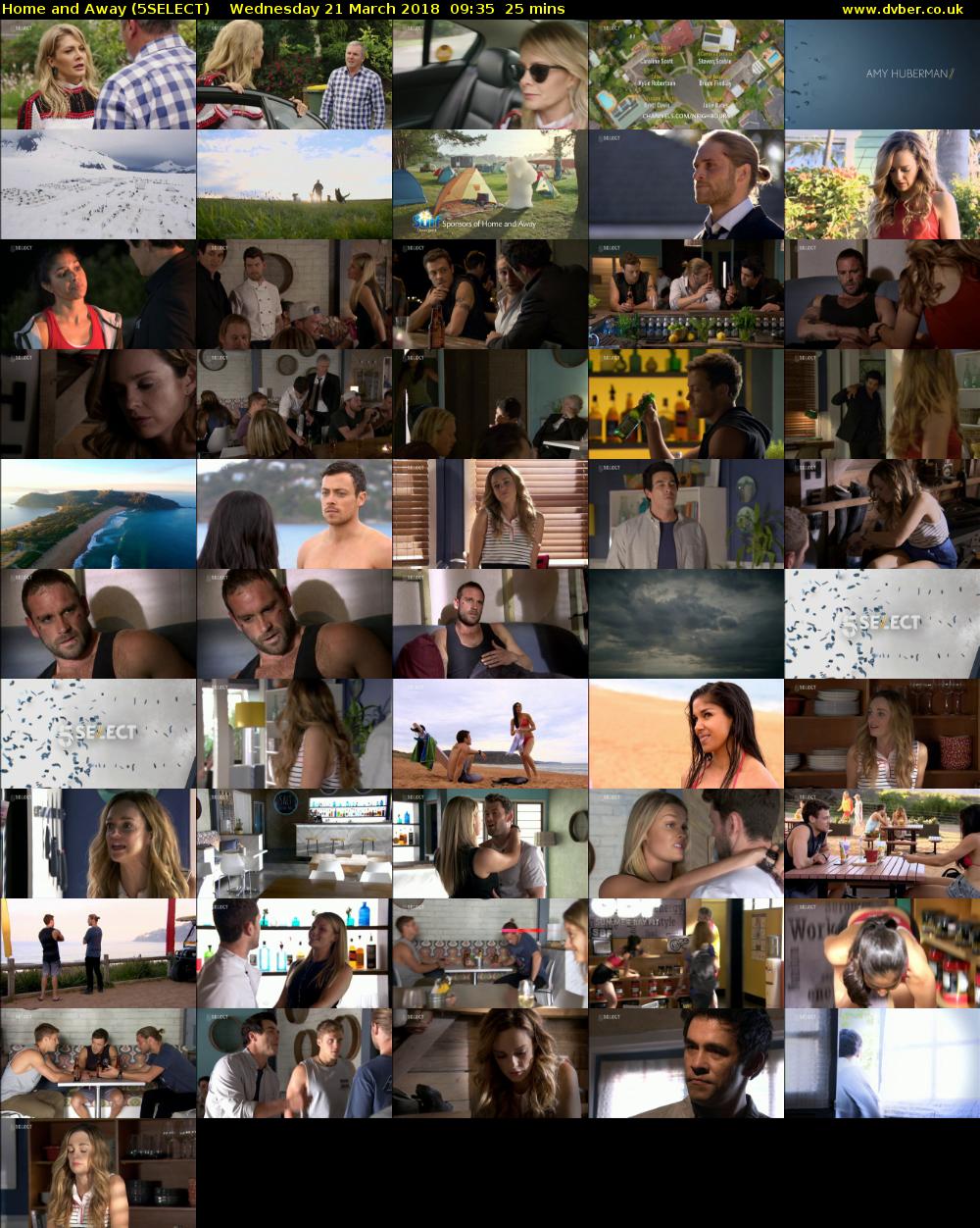 Home and Away (5SELECT) Wednesday 21 March 2018 09:35 - 10:00
