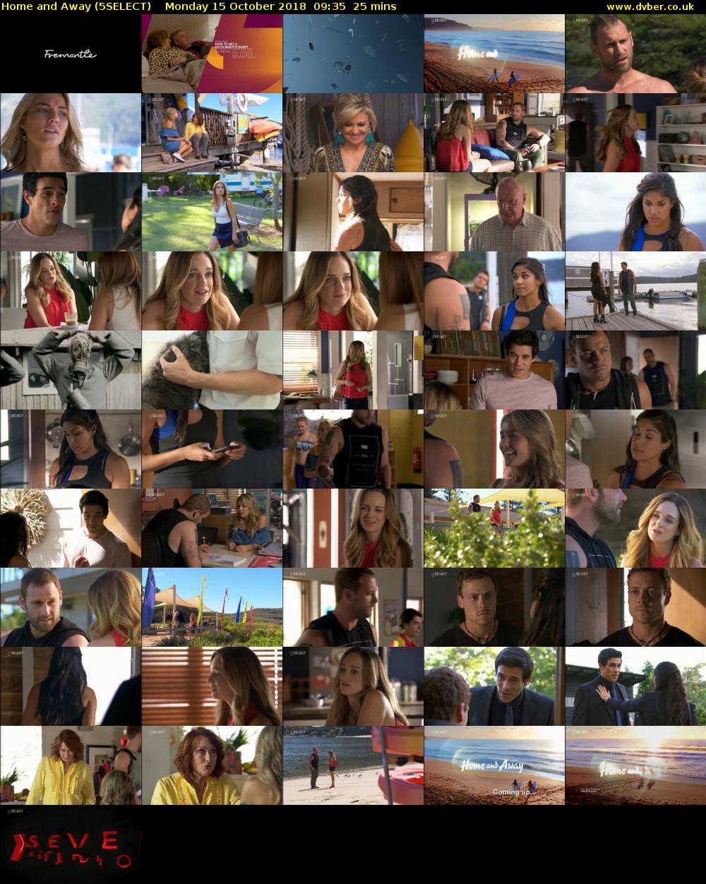 Home and Away (5SELECT) Monday 15 October 2018 09:35 - 10:00