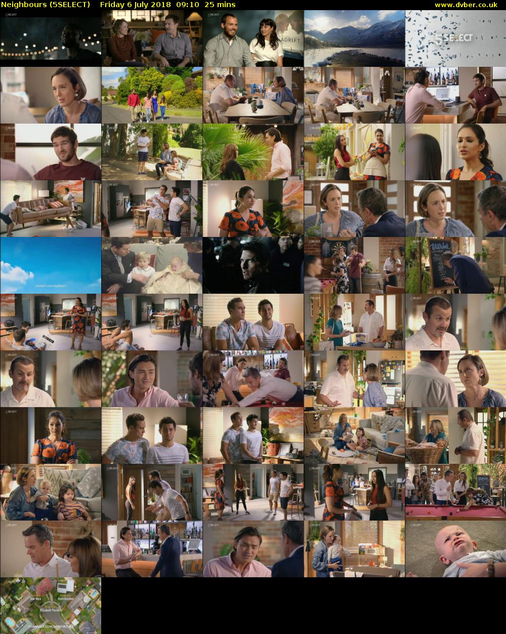 Neighbours (5SELECT) Friday 6 July 2018 09:10 - 09:35