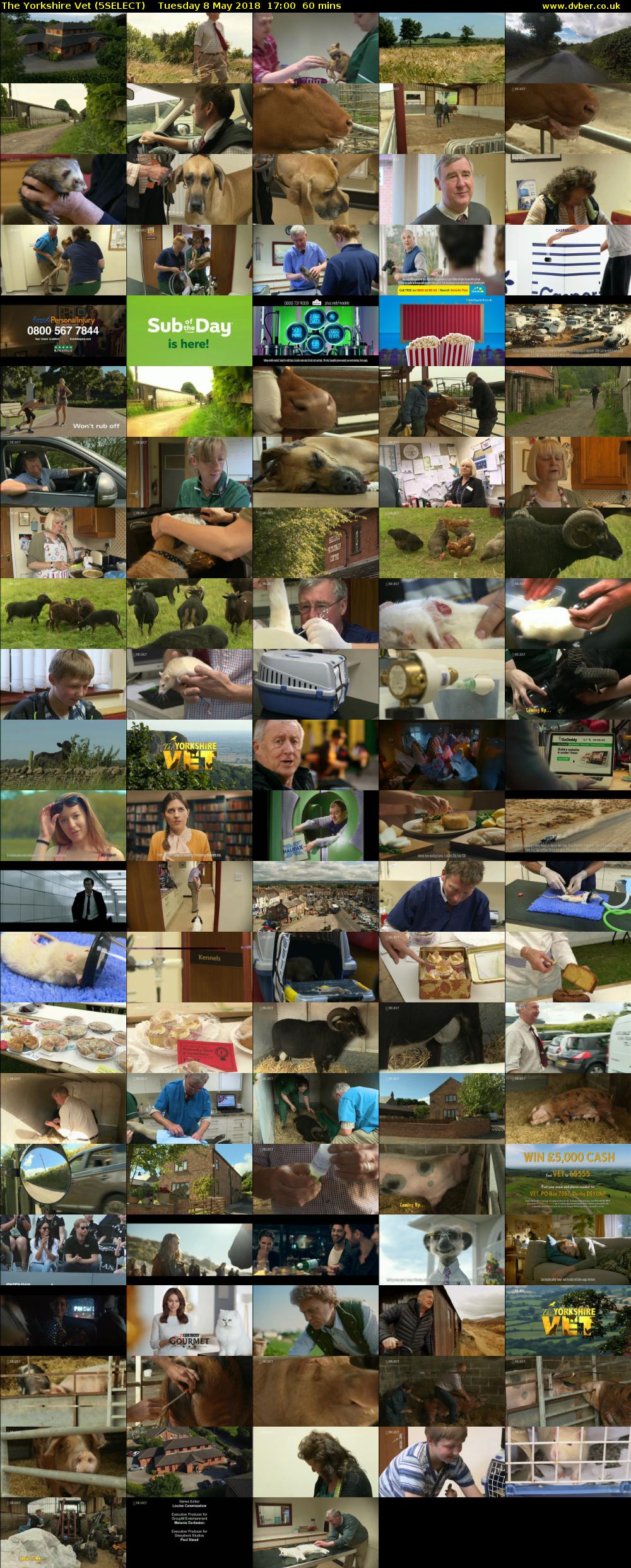 The Yorkshire Vet (5SELECT) Tuesday 8 May 2018 17:00 - 18:00