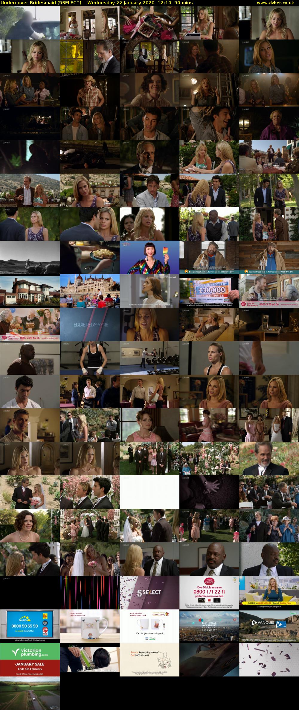 Undercover Bridesmaid (5SELECT) Wednesday 22 January 2020 12:10 - 13:00