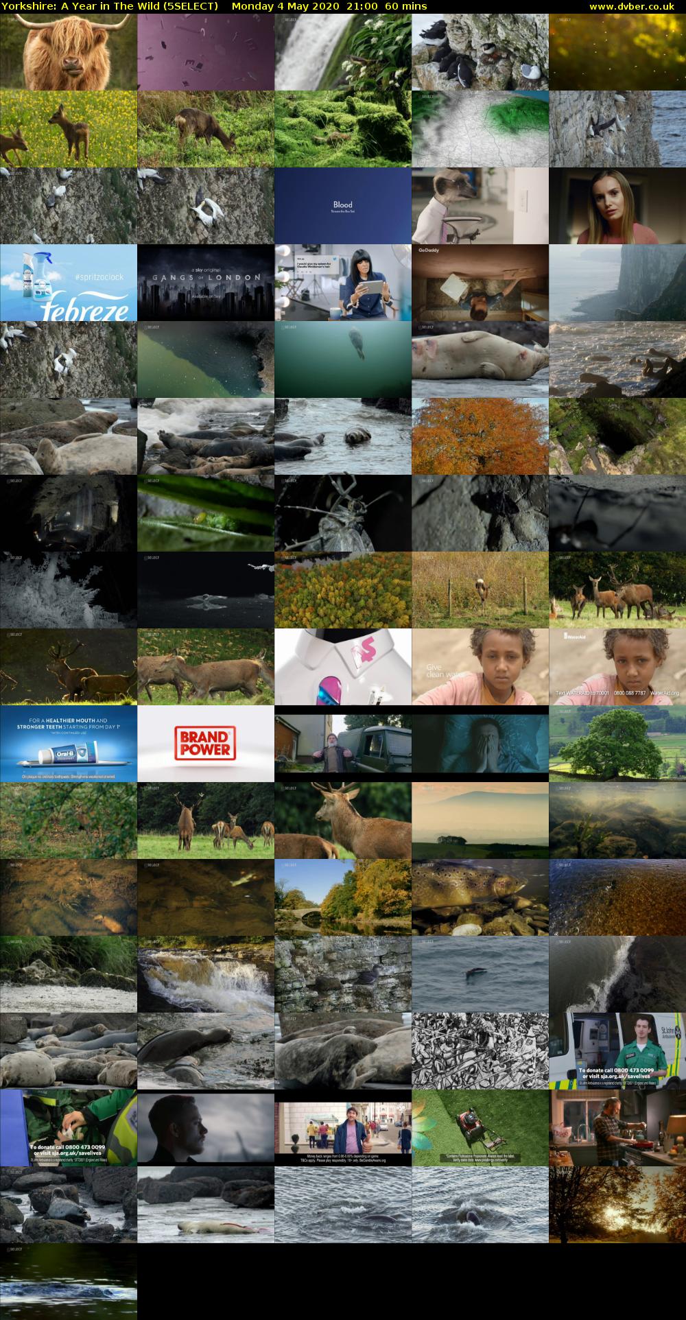 Yorkshire: A Year in The Wild (5SELECT) Monday 4 May 2020 21:00 - 22:00