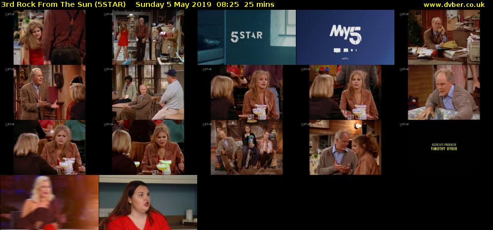 3rd Rock From The Sun (5STAR) Sunday 5 May 2019 08:25 - 08:50