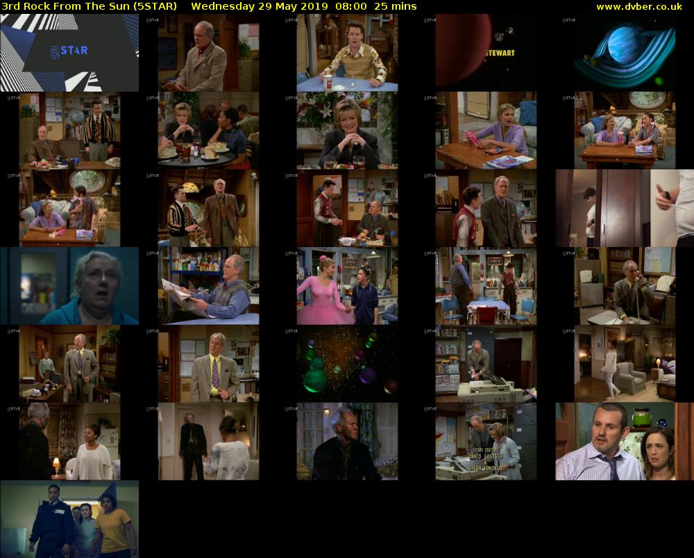 3rd Rock From The Sun (5STAR) Wednesday 29 May 2019 08:00 - 08:25