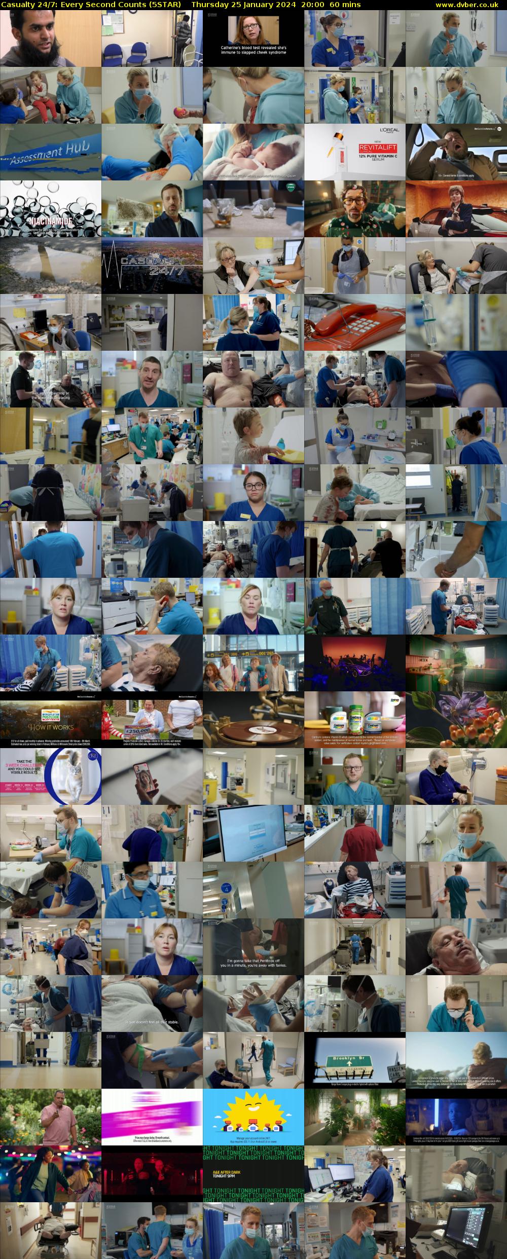 Casualty 24/7: Every Second Counts (5STAR) Thursday 25 January 2024 20:00 - 21:00