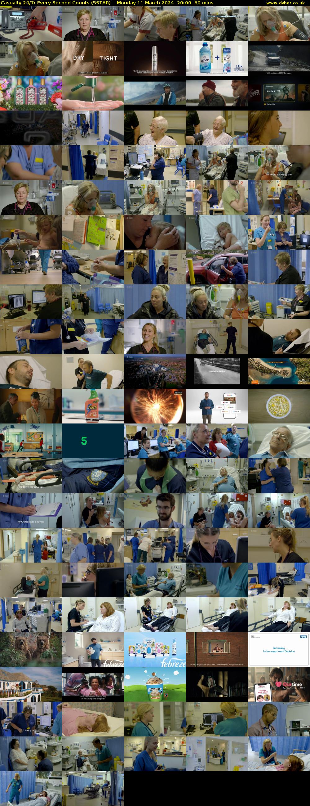 Casualty 24/7: Every Second Counts (5STAR) Monday 11 March 2024 20:00 - 21:00