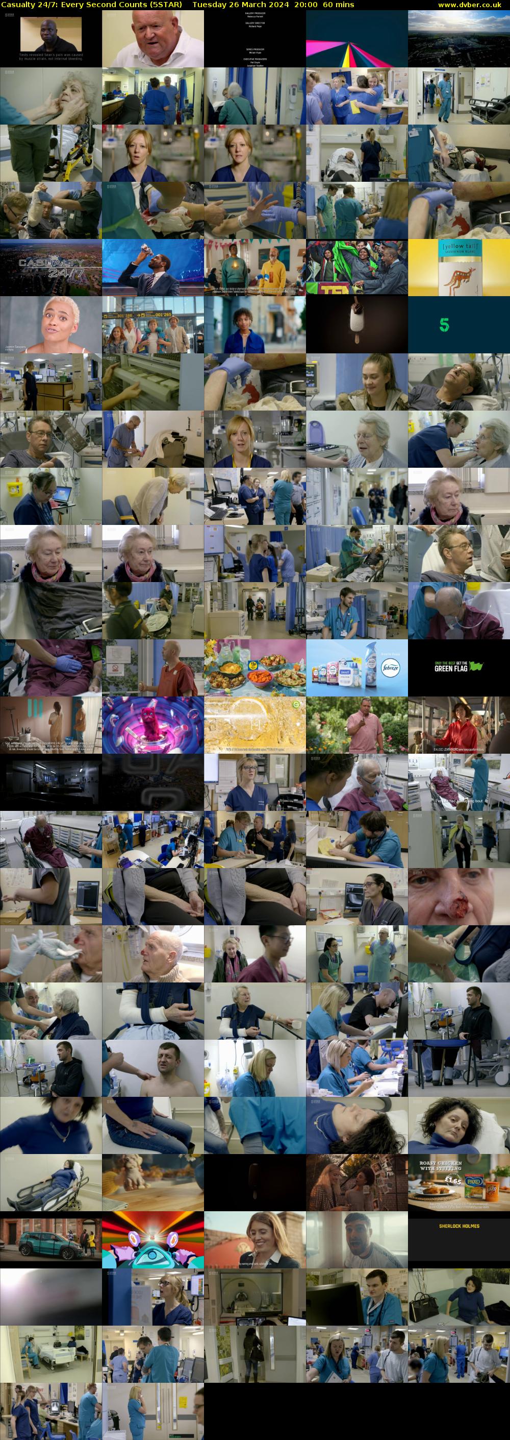 Casualty 24/7: Every Second Counts (5STAR) Tuesday 26 March 2024 20:00 - 21:00