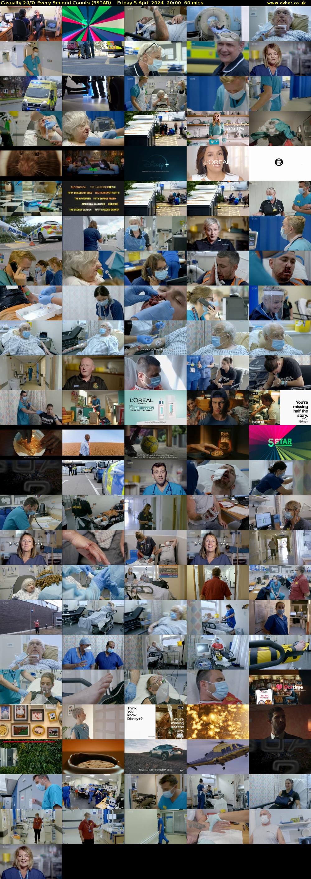 Casualty 24/7: Every Second Counts (5STAR) Friday 5 April 2024 20:00 - 21:00