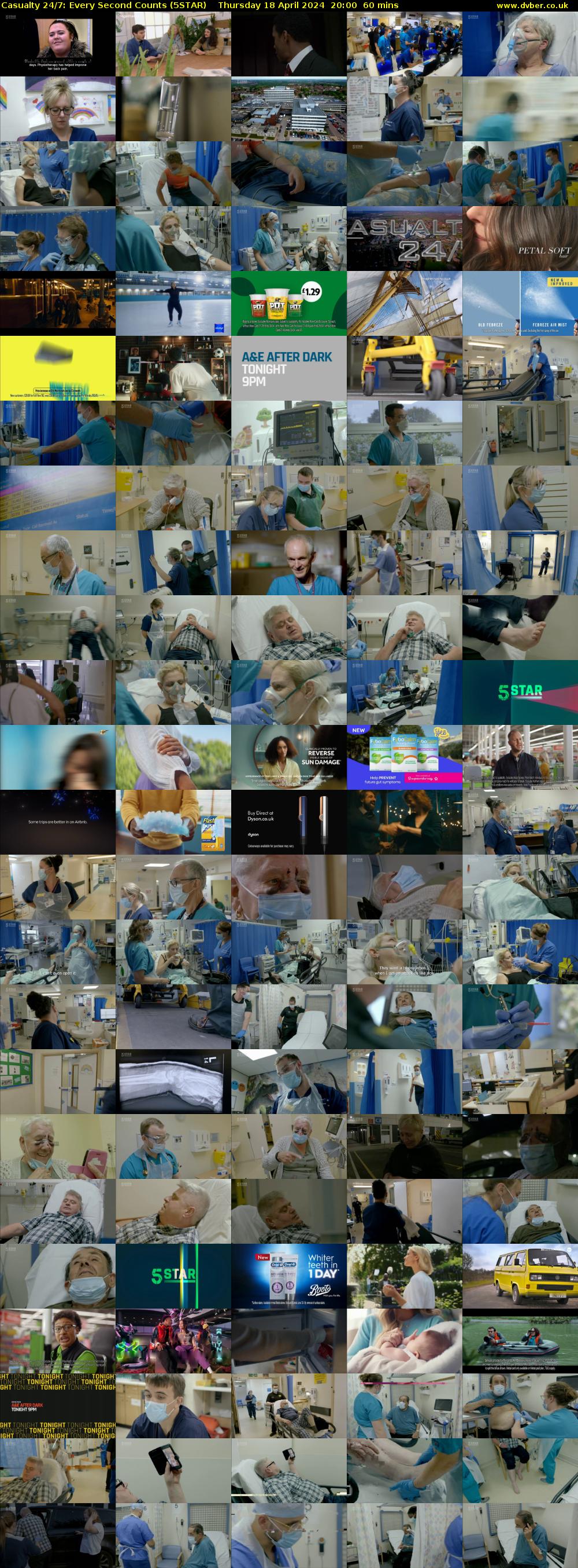 Casualty 24/7: Every Second Counts (5STAR) Thursday 18 April 2024 20:00 - 21:00