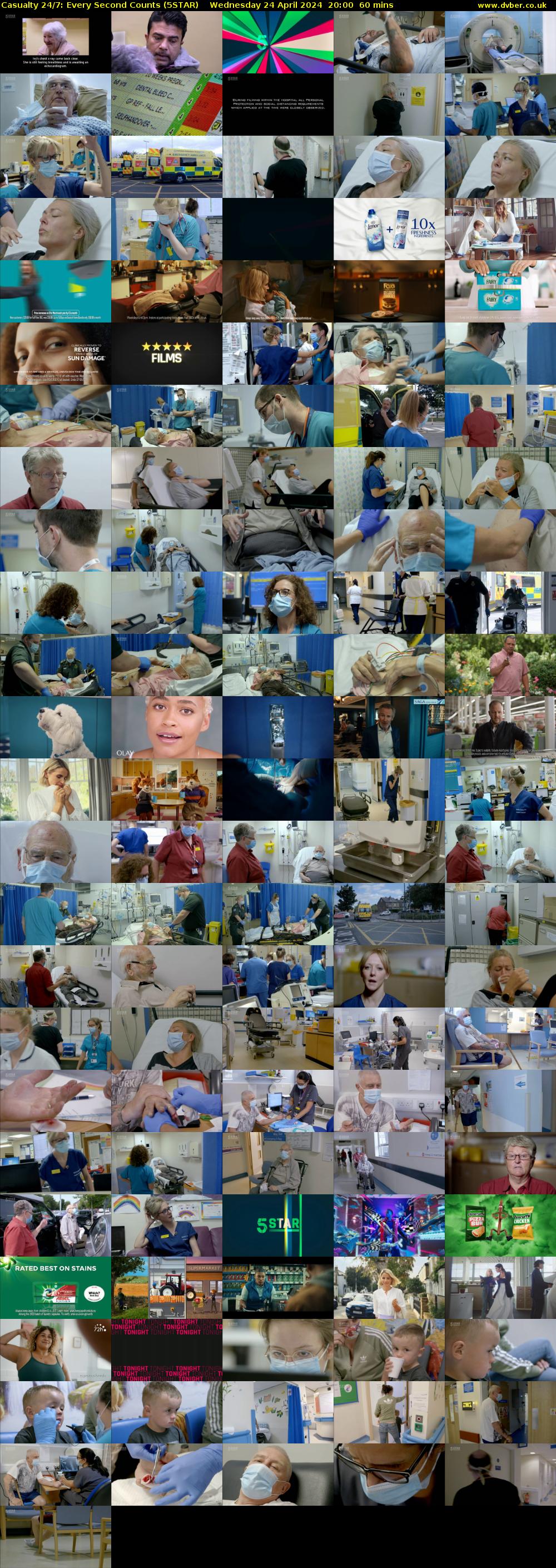 Casualty 24/7: Every Second Counts (5STAR) Wednesday 24 April 2024 20:00 - 21:00
