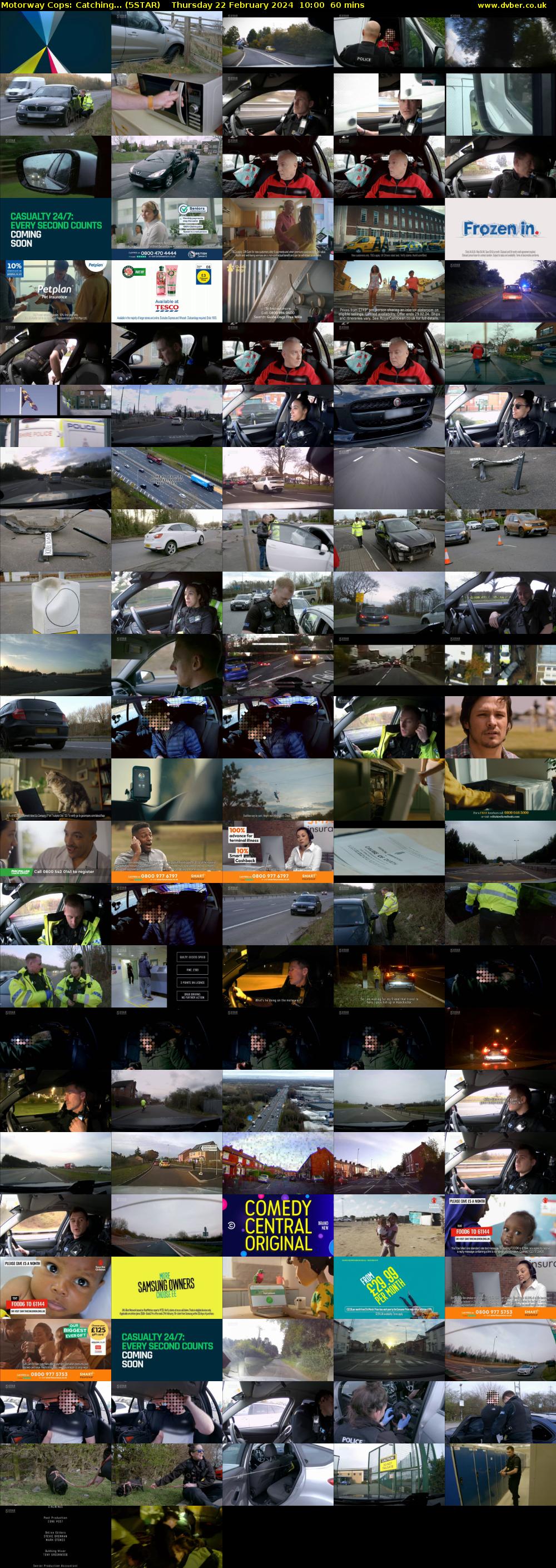 Motorway Cops: Catching... (5STAR) Thursday 22 February 2024 10:00 - 11:00