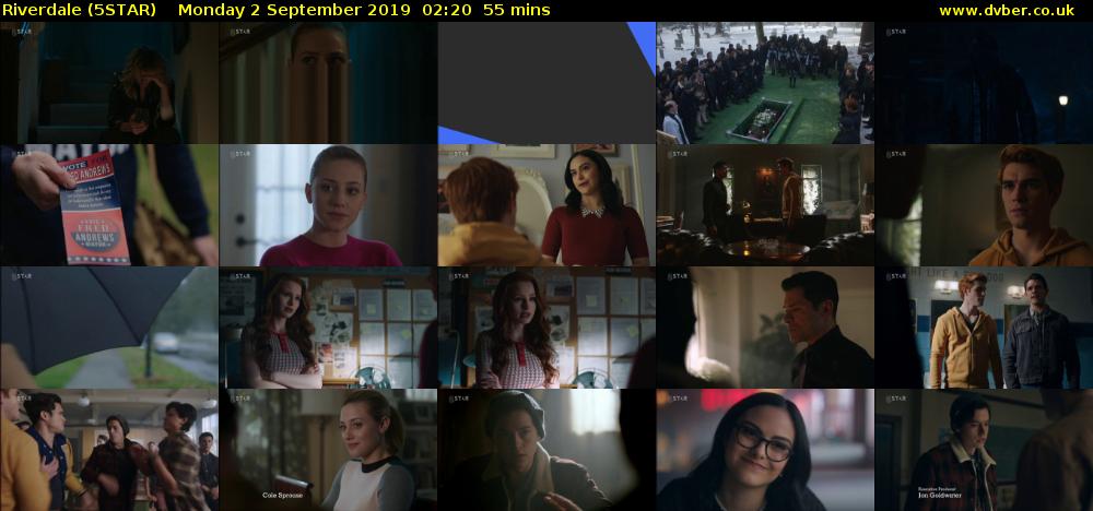 Riverdale (5STAR) Monday 2 September 2019 02:20 - 03:15
