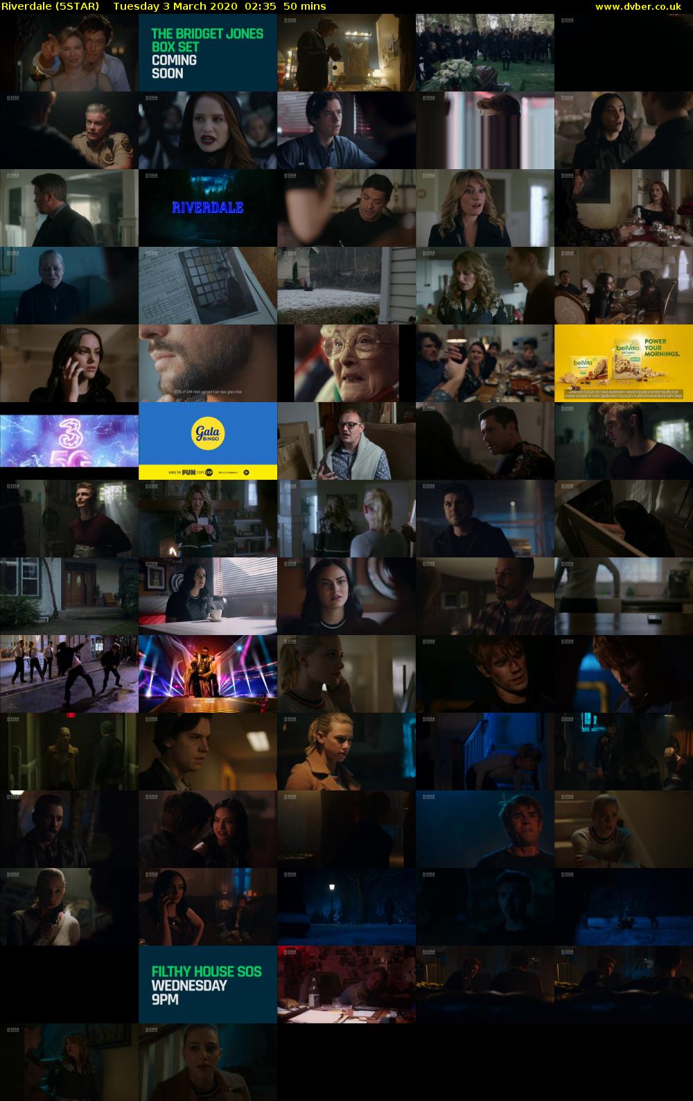 Riverdale (5STAR) Tuesday 3 March 2020 02:35 - 03:25