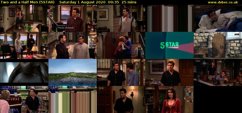 Two and a Half Men (5STAR) Saturday 1 August 2020 09:35 - 10:00