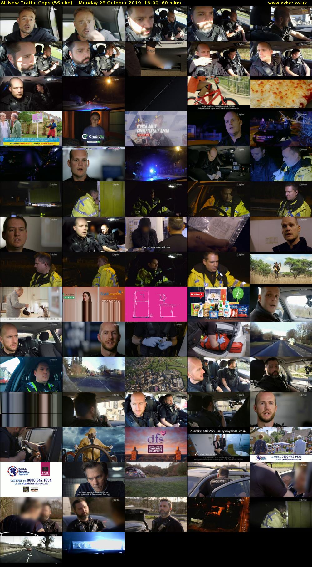 All New Traffic Cops (5Spike) Monday 28 October 2019 16:00 - 17:00