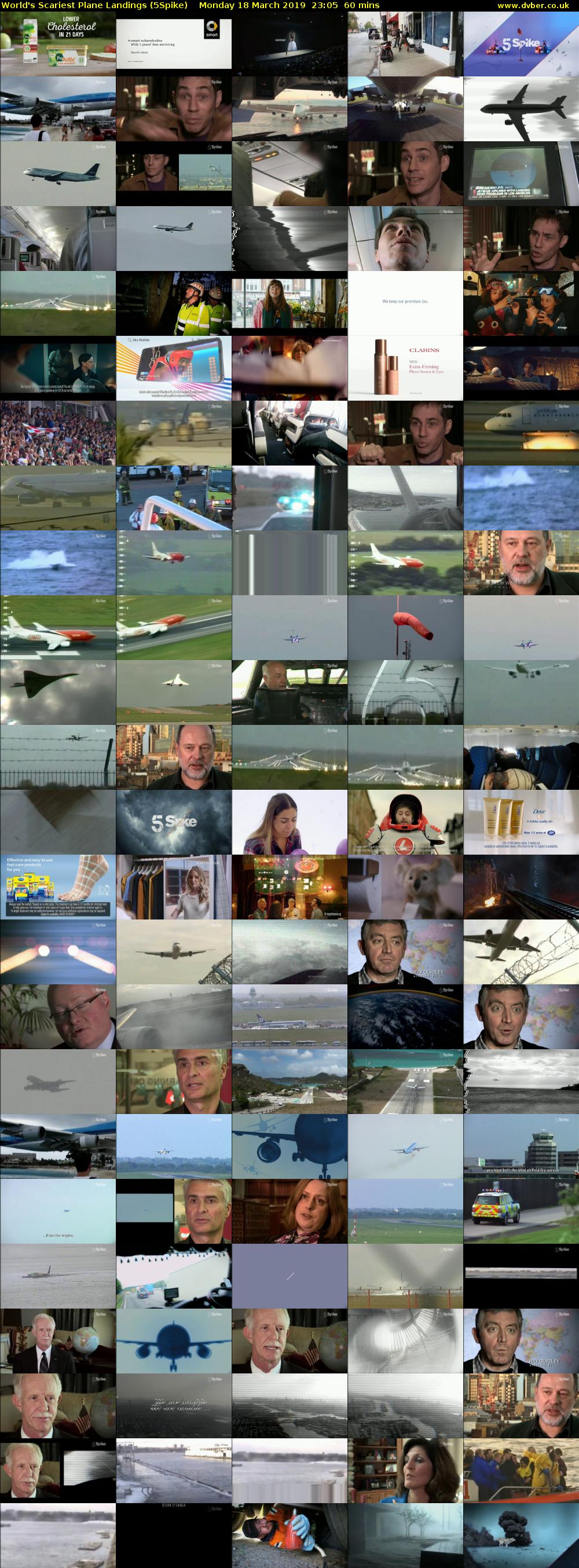 World's Scariest Plane Landings (5Spike) Monday 18 March 2019 23:05 - 00:05