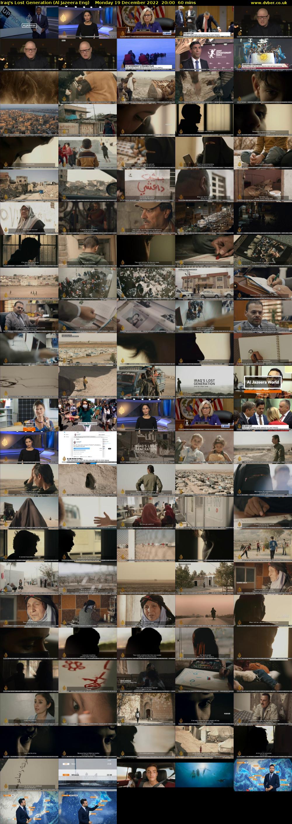 Iraq's Lost Generation (Al Jazeera Eng) Monday 19 December 2022 20:00 - 21:00