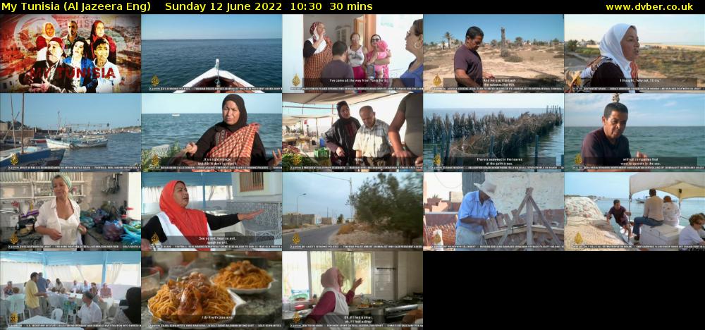 My Tunisia (Al Jazeera Eng) Sunday 12 June 2022 10:30 - 11:00